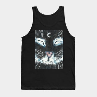 cat face  art Tank Top